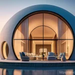 Home 17 IoT 보안 프레임워크의 혁신적 사례 - **AI as a Guardian for Smart Homes:**
"A captivating, high-definition image of a serene and eleg...